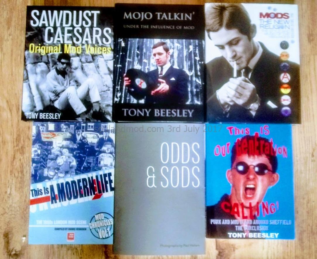 Selection Of Mod Subculture Books