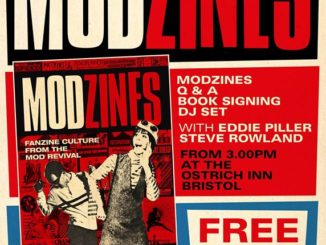 Bristol Modzines book Q & A and signing - Eddie Piller, Steve Rowland & Claire Mahoney - Bristol, BS1 6TJ - DJ Steve Rowland - Mod revival. 16/03/19