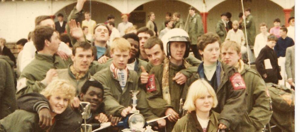 Nottingham Mods At Scarborough Mod Rally 1986