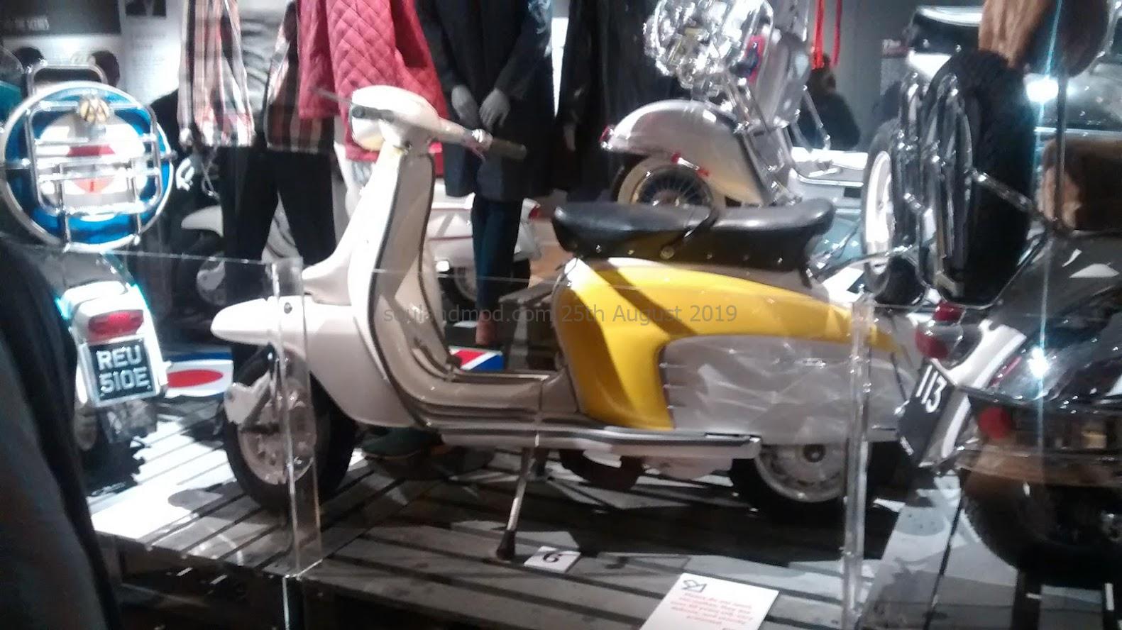 Mods Shaping A Generation Exhibition Leicester - Scooter Exhibits - Lambrettas