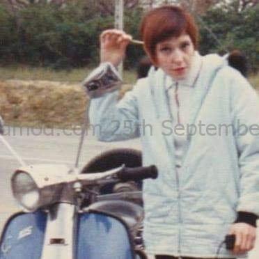 Clelia Lucchitta - Italian Mod Girl circa 1990s