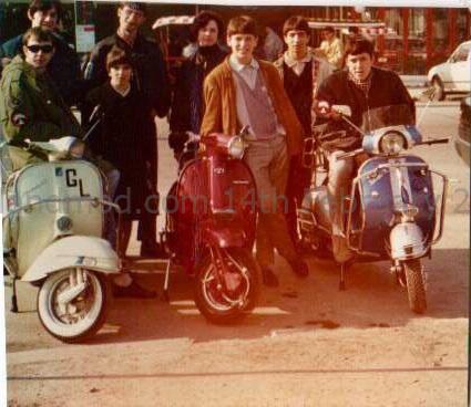 Rimini Mods Mid 80s European Mods - Italo Adriani & Friends