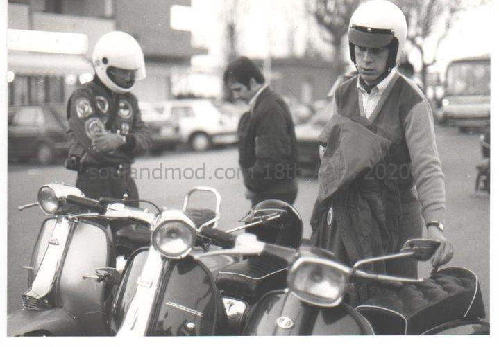 Italo Adriani, Rimini Mods - Kennedy Square, Rimini Italy, April 1986