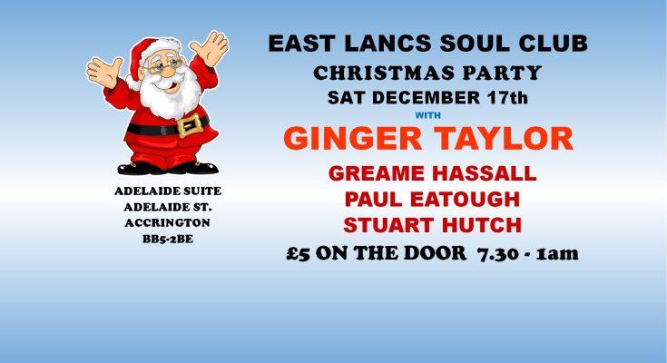 East Lancs Soul Club - Christmas Party 17/12/22