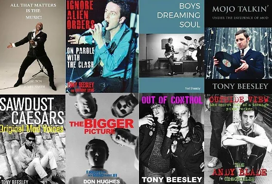 Tony Beesley - Author & Writer- Mod Subculture & Punk Literature